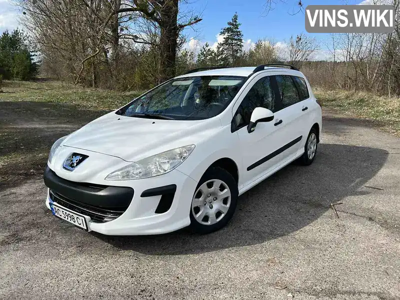 Універсал Peugeot 308 2009 1.4 л. Ручна / Механіка обл. Волинська, Ківерці - Фото 1/10