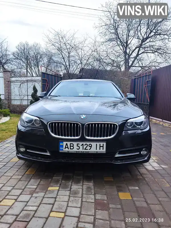 Седан BMW 5 Series 2013 2 л. Автомат обл. Вінницька, Вінниця - Фото 1/9