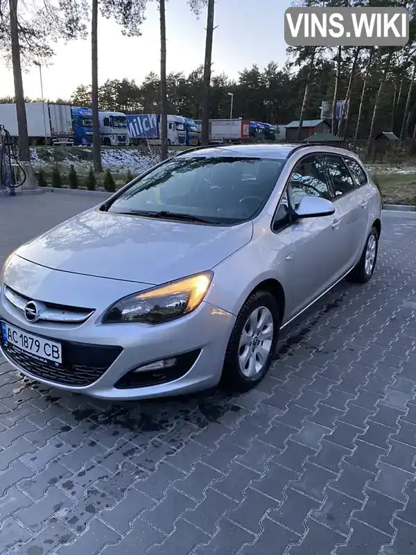 Універсал Opel Astra 2013 1.7 л. Ручна / Механіка обл. Волинська, Маневичі - Фото 1/21