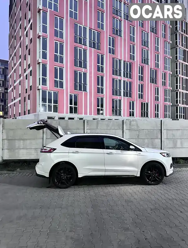 Позашляховик / Кросовер Ford Edge 2018 2.7 л. Автомат обл. Київська, Вишневе - Фото 1/21