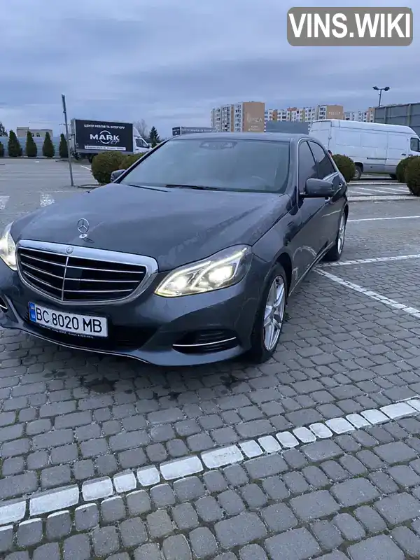 Седан Mercedes-Benz E-Class 2014 3 л. Автомат обл. Львівська, Львів - Фото 1/21