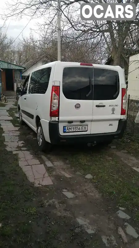 Мінівен Fiat Scudo 2008 2 л. Ручна / Механіка обл. Житомирська, Коростишів - Фото 1/8