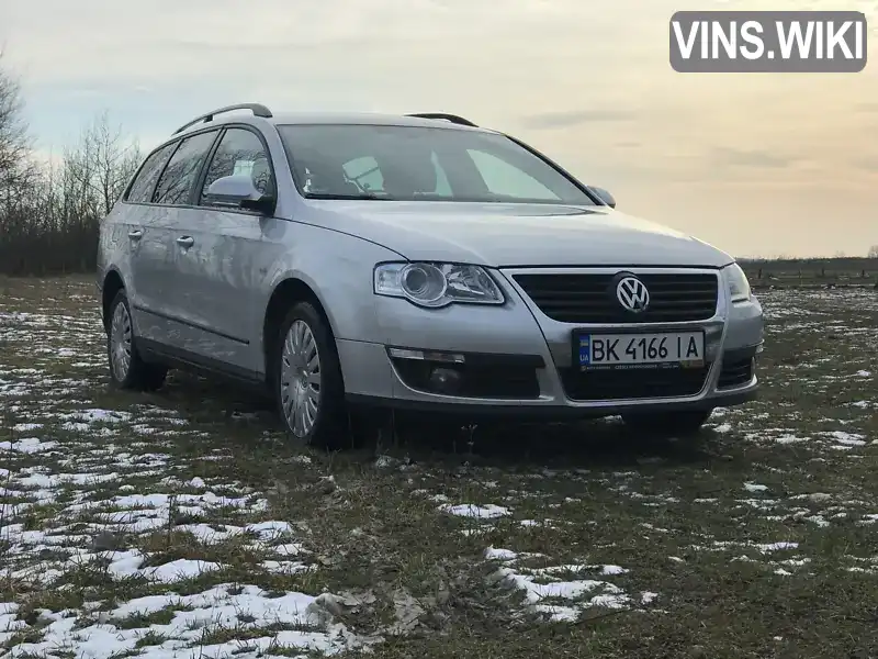 Універсал Volkswagen Passat 2006 2 л. Ручна / Механіка обл. Рівненська, Дубровиця - Фото 1/14