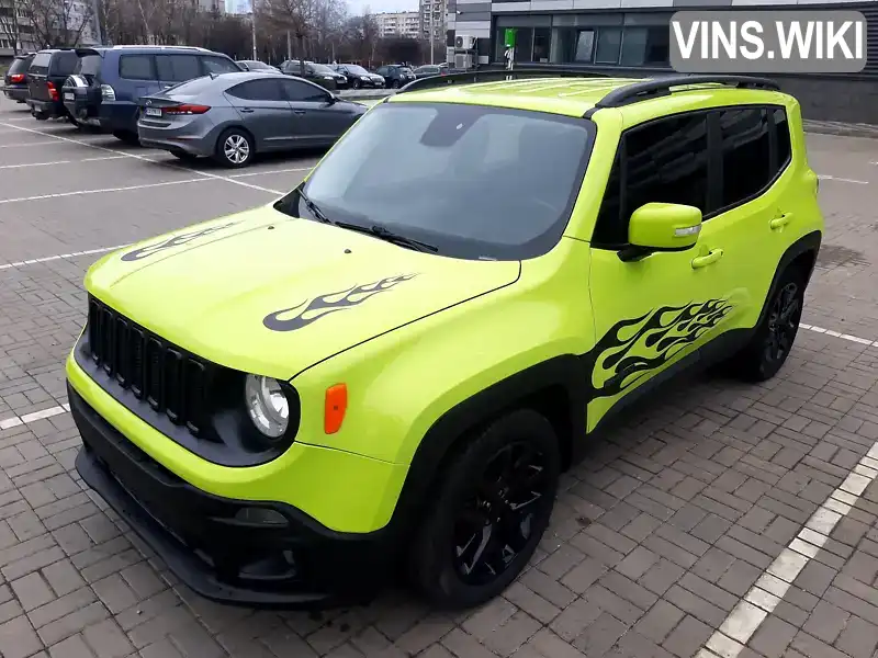 Позашляховик / Кросовер Jeep Renegade 2017 2.4 л. Автомат обл. Черкаська, Черкаси - Фото 1/21