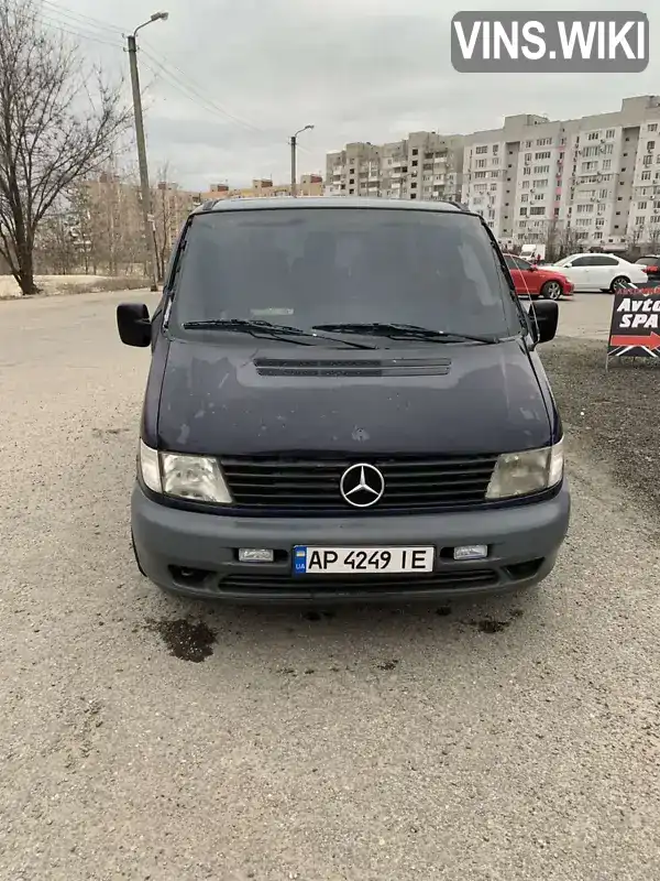 Мінівен Mercedes-Benz Vito 2000 null_content л. Ручна / Механіка обл. Запорізька, Запоріжжя - Фото 1/11