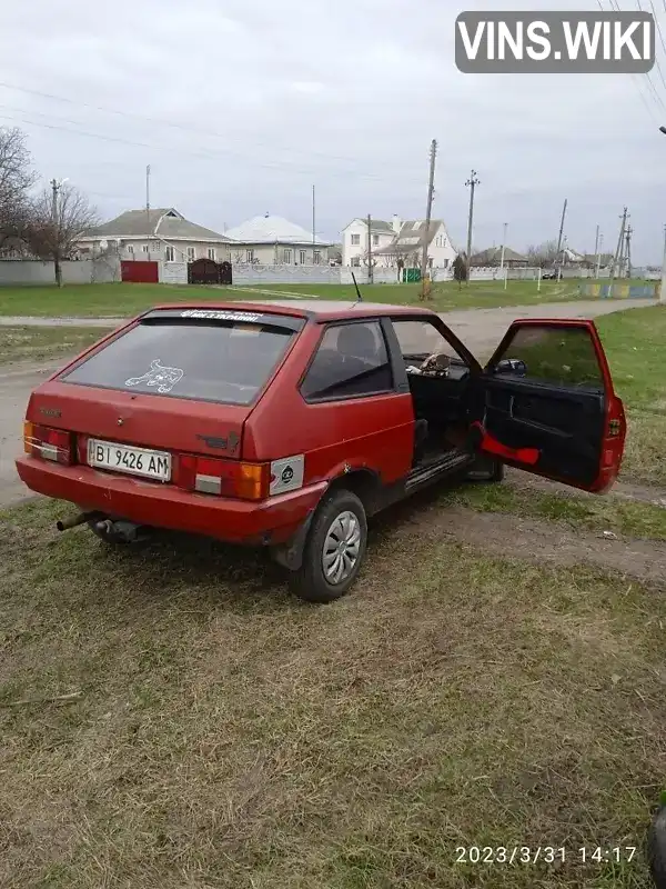 Хетчбек ВАЗ / Lada 2108 1987 1.3 л. Ручна / Механіка обл. Черкаська, Чорнобай - Фото 1/9