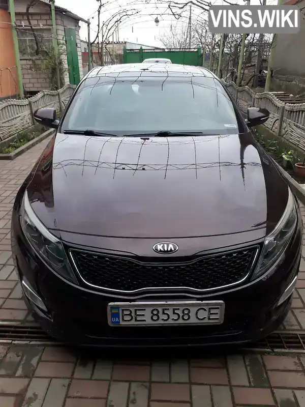 Седан Kia Optima 2014 2.4 л. Автомат обл. Миколаївська, Миколаїв - Фото 1/10