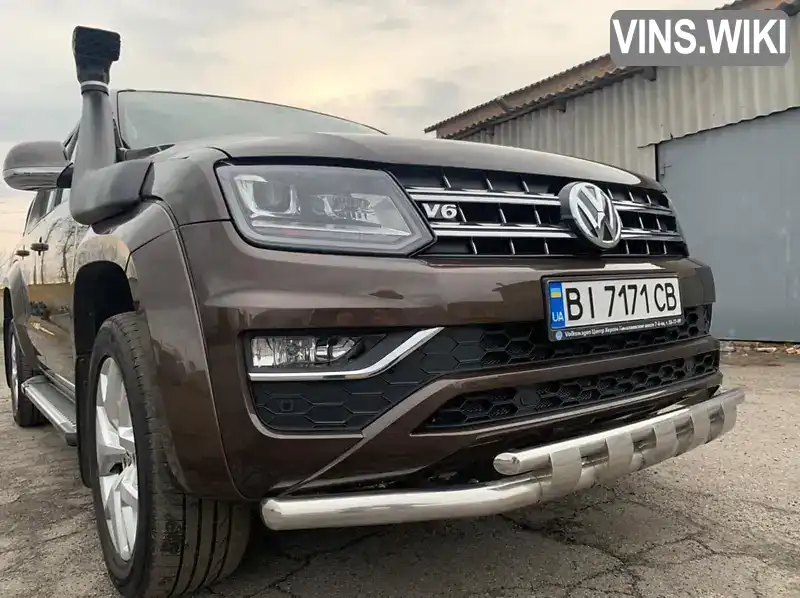 Пикап Volkswagen Amarok 2017 3 л. Автомат обл. Полтавская, Полтава - Фото 1/21