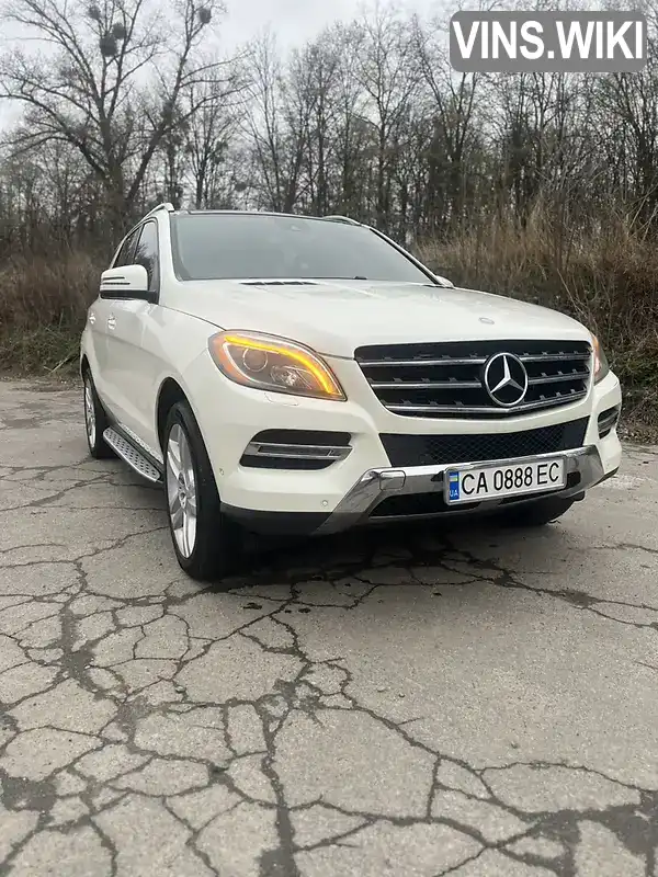 Внедорожник / Кроссовер Mercedes-Benz M-Class 2013 3 л. Автомат обл. Черкасская, Звенигородка - Фото 1/11