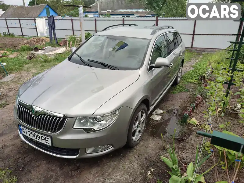 Універсал Skoda Superb 2010 2 л. Автомат обл. Київська, Бориспіль - Фото 1/21