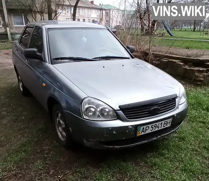 Седан ВАЗ / Lada 2170 Priora 2008 1.6 л. Ручная / Механика обл. Запорожская, Запорожье - Фото 1/8