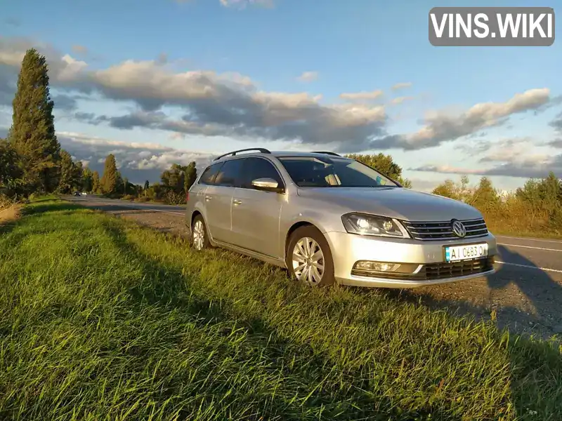 Універсал Volkswagen Passat 2012 2 л. Ручна / Механіка обл. Київська, Обухів - Фото 1/4