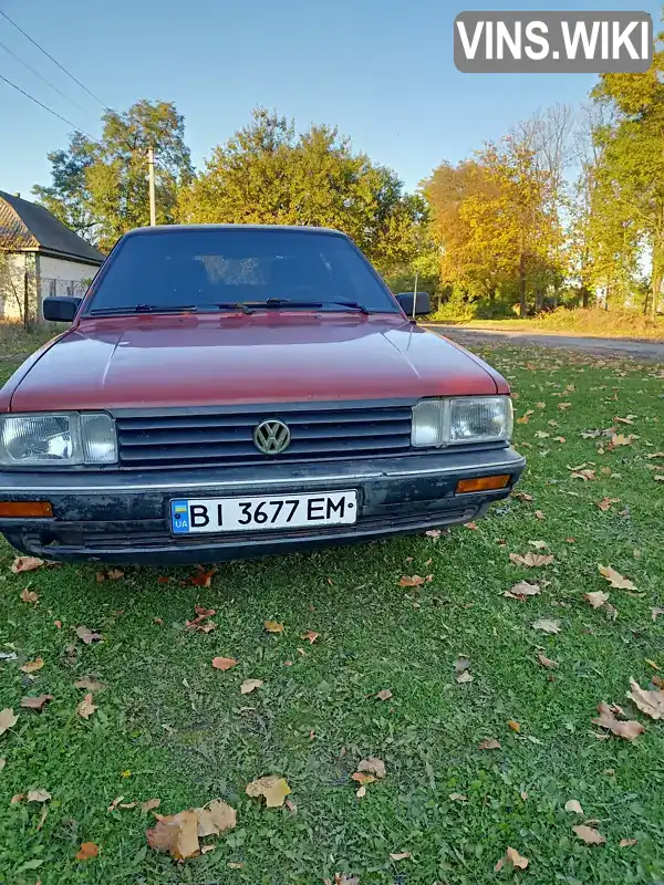 Хэтчбек Volkswagen Passat 1986 1.6 л. Ручная / Механика обл. Полтавская, Великая Багачка - Фото 1/12