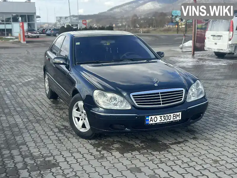 Седан Mercedes-Benz S-Class 1998 4.3 л. Автомат обл. Закарпатская, Хуст - Фото 1/12