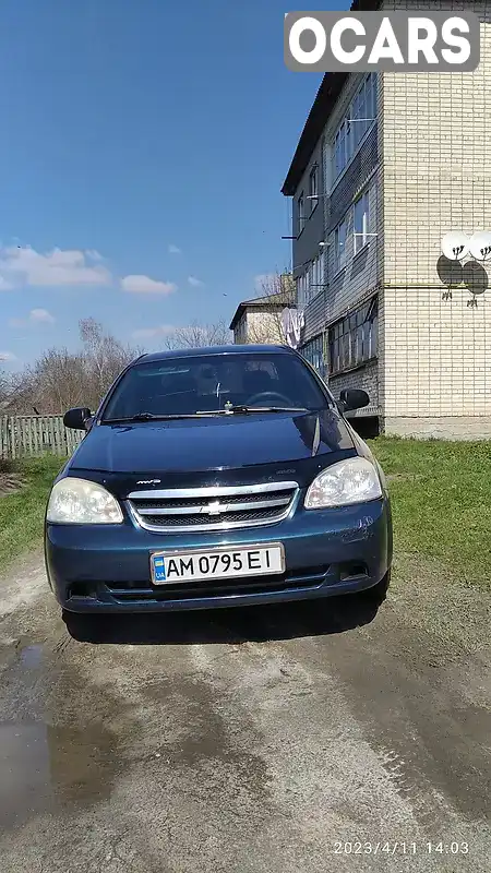 Седан Chevrolet Lacetti 2007 1.6 л. Ручна / Механіка обл. Житомирська, Звягель - Фото 1/13