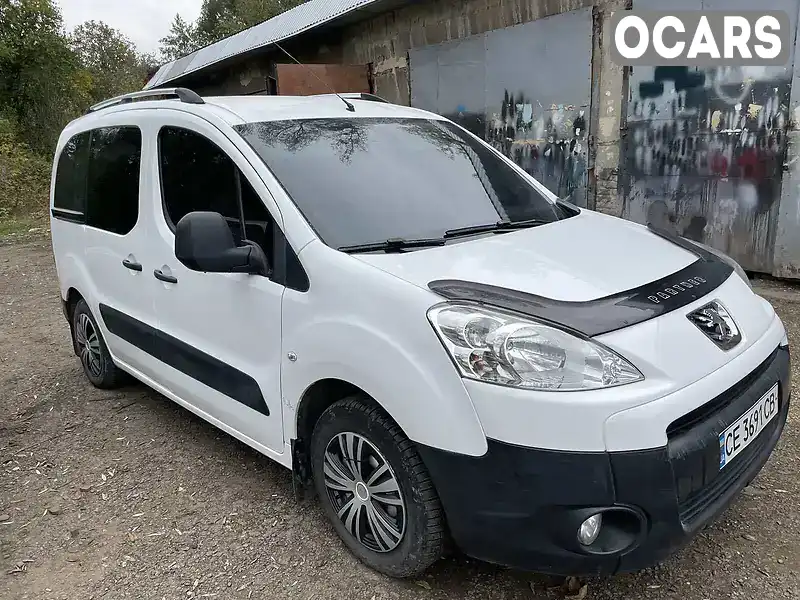 Мінівен Peugeot Partner 2009 1.6 л. Ручна / Механіка обл. Чернівецька, Чернівці - Фото 1/12