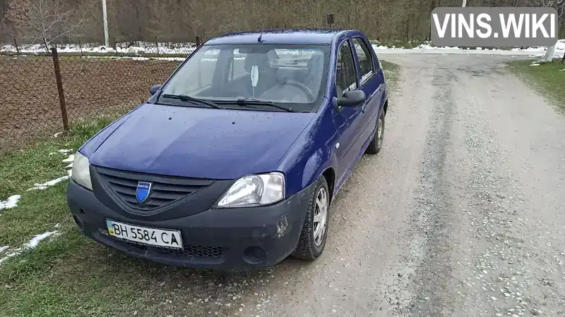 Седан Dacia Logan 2008 1.4 л. Ручная / Механика обл. Тернопольская, Борщев - Фото 1/8