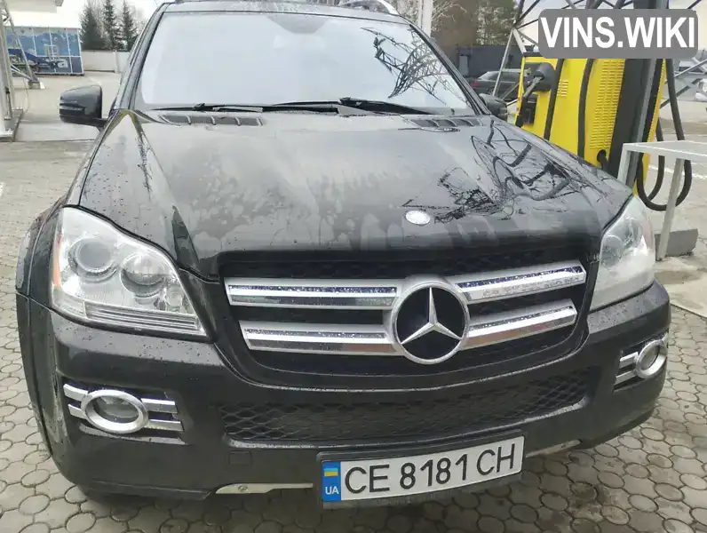 Позашляховик / Кросовер Mercedes-Benz GL-Class 2008 4 л. Автомат обл. Чернівецька, Чернівці - Фото 1/13