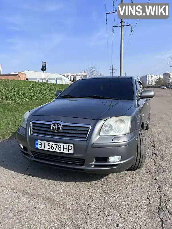 Седан Toyota Avensis 2005 2 л. Ручна / Механіка обл. Полтавська, Полтава - Фото 1/21