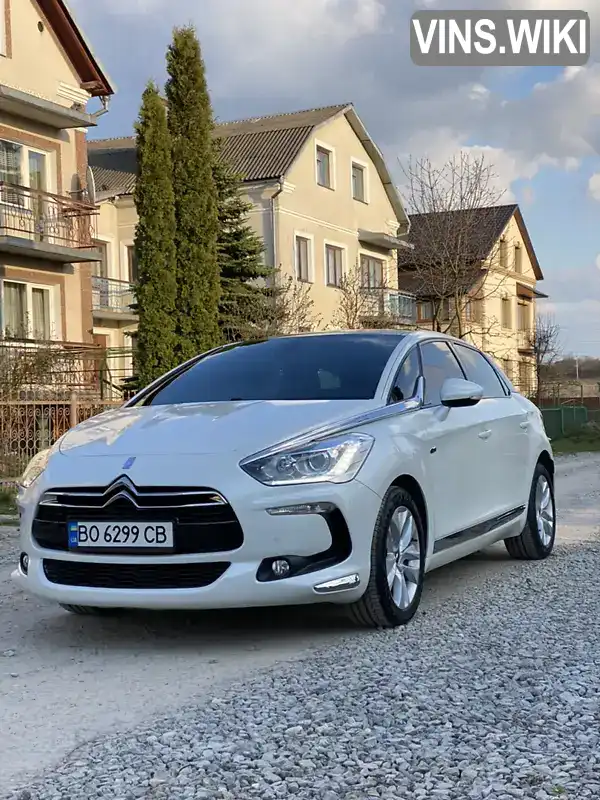 Хетчбек Citroen DS5 2014 2 л. Автомат обл. Тернопільська, Тернопіль - Фото 1/21