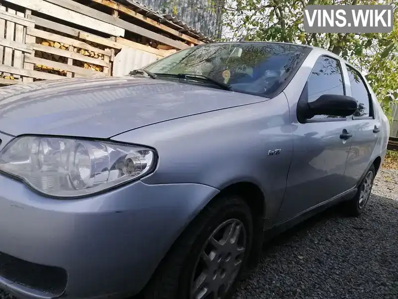 Седан Fiat Siena 2006 1.2 л. Ручная / Механика обл. Житомирская, Житомир - Фото 1/7