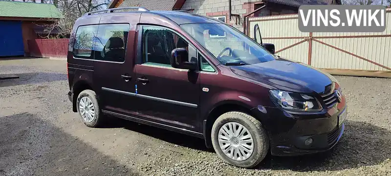 Мінівен Volkswagen Caddy 2015 2 л. обл. Рівненська, Сарни - Фото 1/11