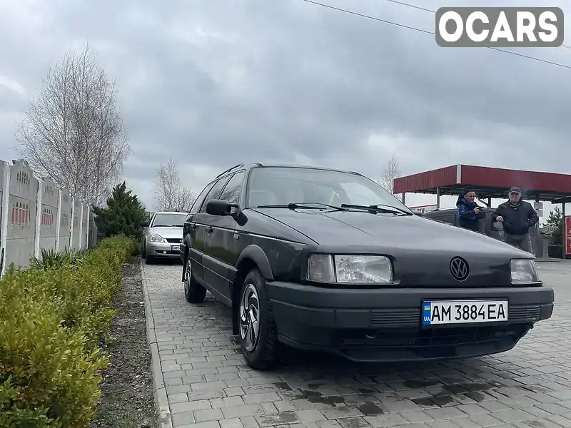 Універсал Volkswagen Passat 1990 2 л. Ручна / Механіка обл. Житомирська, Олевськ - Фото 1/21