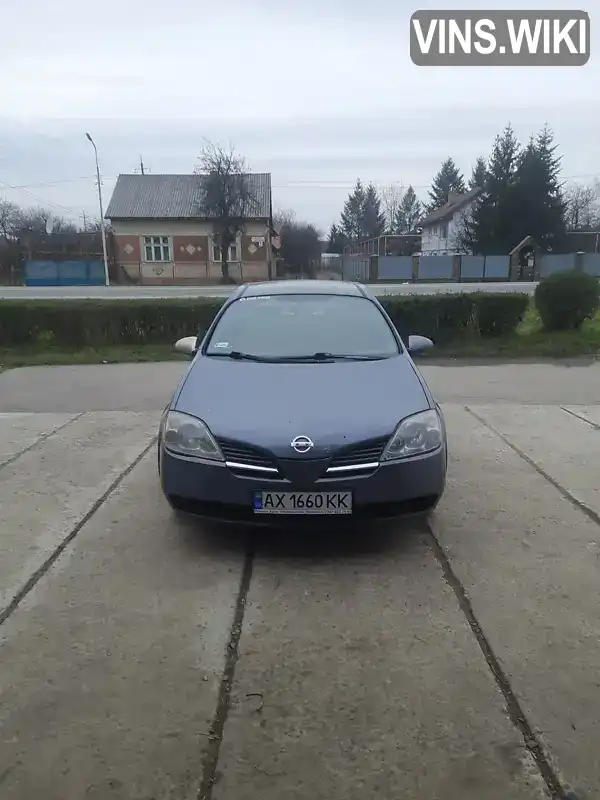 Універсал Nissan Primera 2002 2.2 л. Ручна / Механіка обл. Закарпатська, Ужгород - Фото 1/12