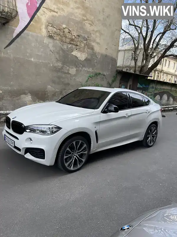 Позашляховик / Кросовер BMW X6 2018 4.4 л. Автомат обл. Одеська, Одеса - Фото 1/21