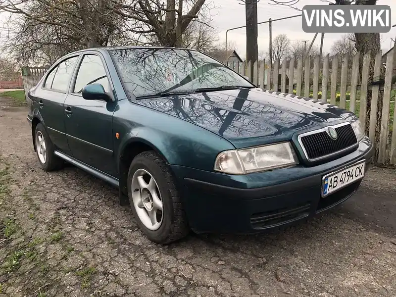 Ліфтбек Skoda Octavia 1999 1.6 л. Ручна / Механіка обл. Житомирська, Житомир - Фото 1/14