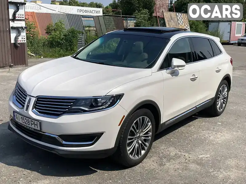 Позашляховик / Кросовер Lincoln MKX 2015 2.7 л. Автомат обл. Київська, Вишневе - Фото 1/13