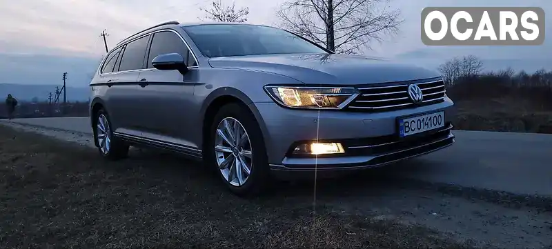 Універсал Volkswagen Passat 2017 2 л. Ручна / Механіка обл. Львівська, Дрогобич - Фото 1/21