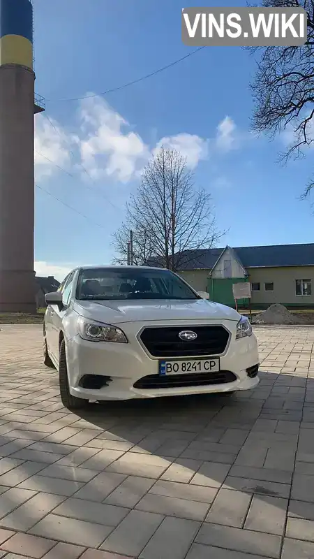 Седан Subaru Legacy 2017 2.5 л. Автомат обл. Тернопільська, Тернопіль - Фото 1/21