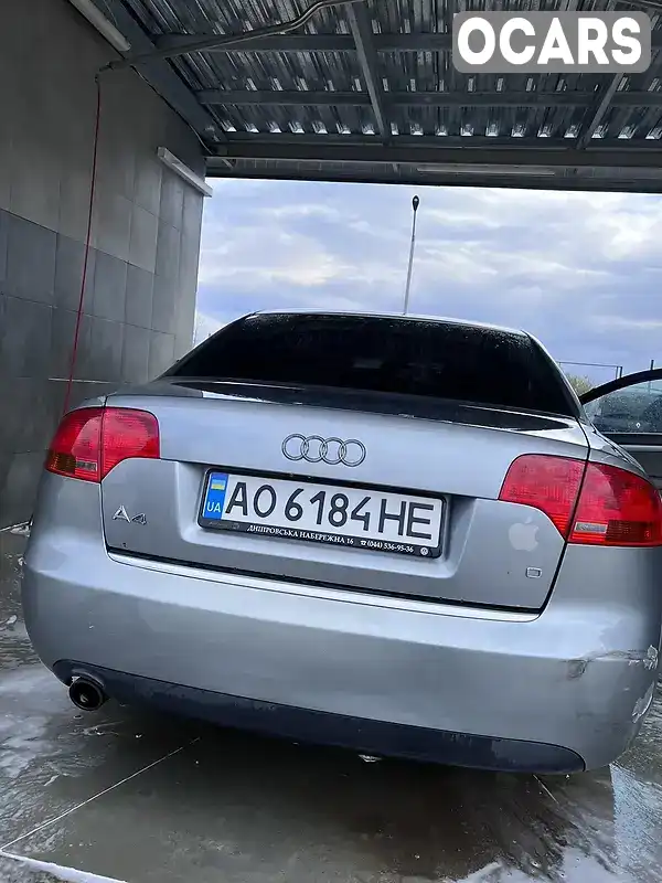 Седан Audi A4 2005 2 л. Автомат обл. Закарпатська, Виноградів - Фото 1/10