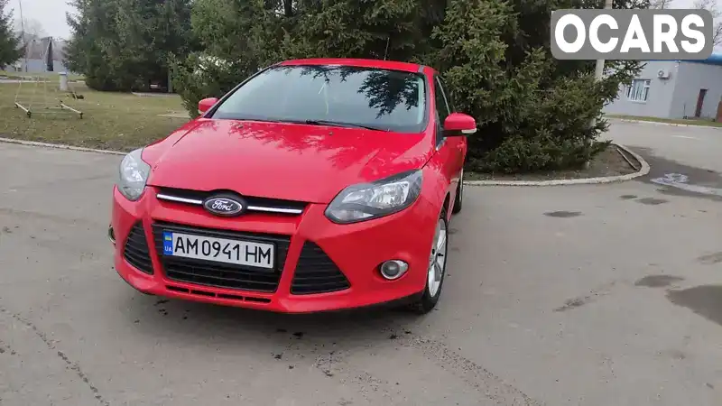 Хетчбек Ford Focus 2011 1.6 л. Ручна / Механіка обл. Житомирська, Бердичів - Фото 1/21