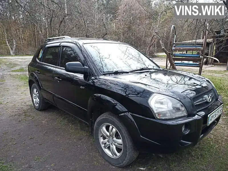 Позашляховик / Кросовер Hyundai Tucson 2007 2 л. Автомат обл. Житомирська, Малин - Фото 1/11