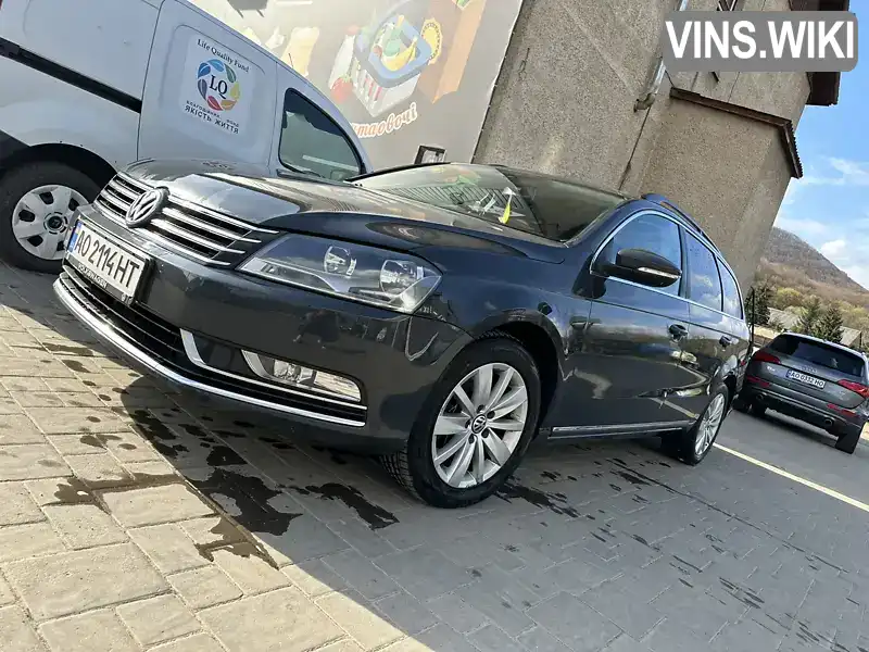 Универсал Volkswagen Passat 2013 2 л. Автомат обл. Закарпатская, Перечин - Фото 1/21