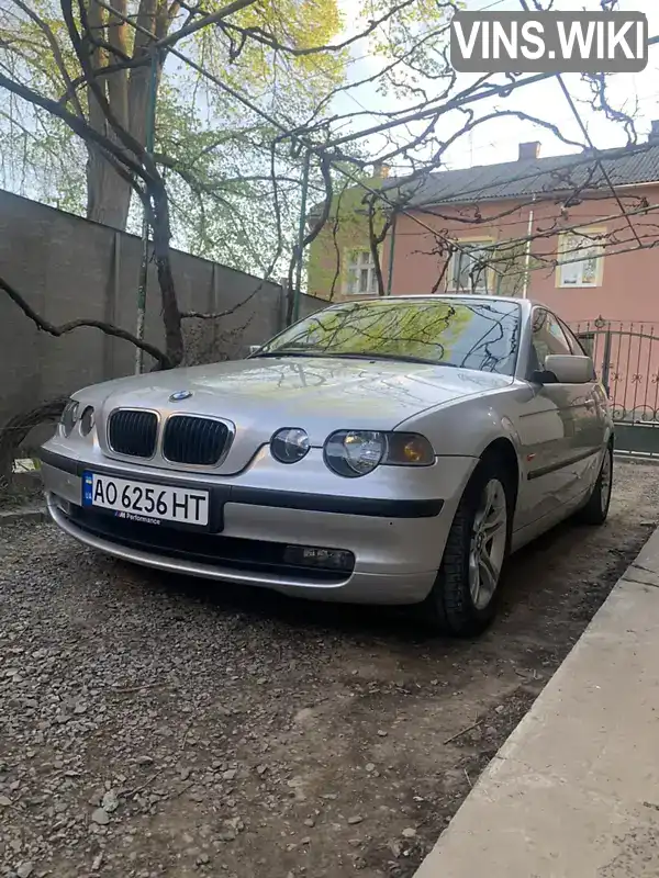 Купе BMW 3 Series Compact 2001 null_content л. Ручная / Механика обл. Закарпатская, Ужгород - Фото 1/11