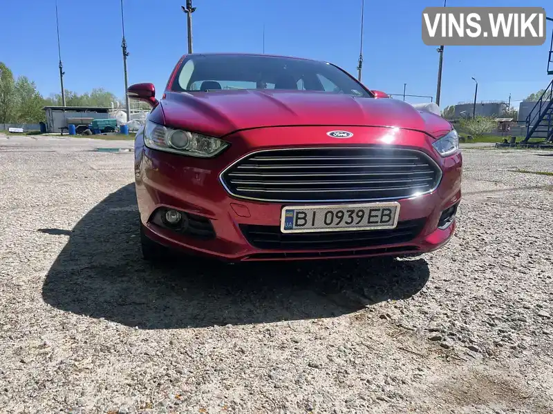 Седан Ford Fusion 2016 1.5 л. Автомат обл. Полтавская, Полтава - Фото 1/9