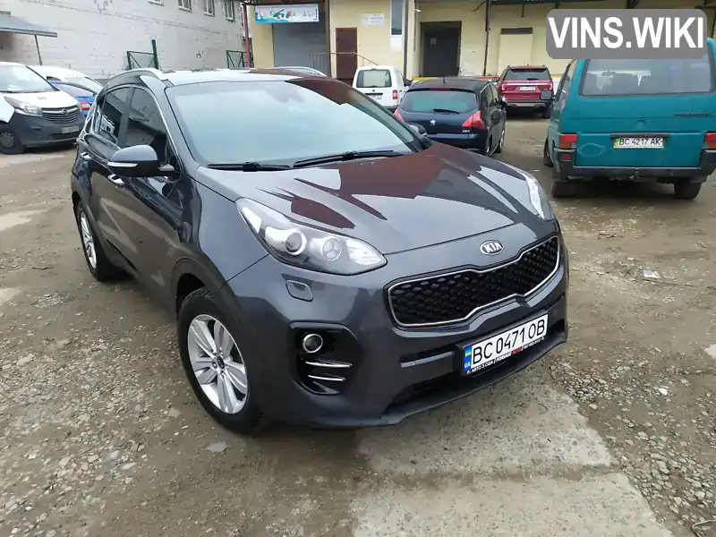 Внедорожник / Кроссовер Kia Sportage 2016 1.7 л. Ручная / Механика обл. Львовская, Львов - Фото 1/13