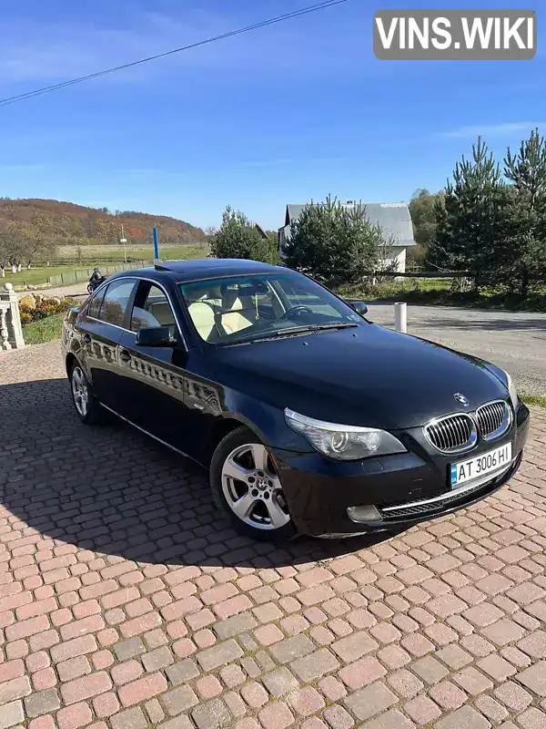 Седан BMW 5 Series 2008 3 л. Автомат обл. Івано-Франківська, Івано-Франківськ - Фото 1/7