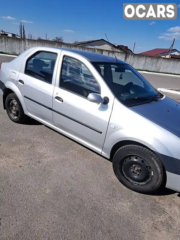 Седан Dacia Logan 2006 1.4 л. Ручная / Механика обл. Ровенская, Сарны - Фото 1/9