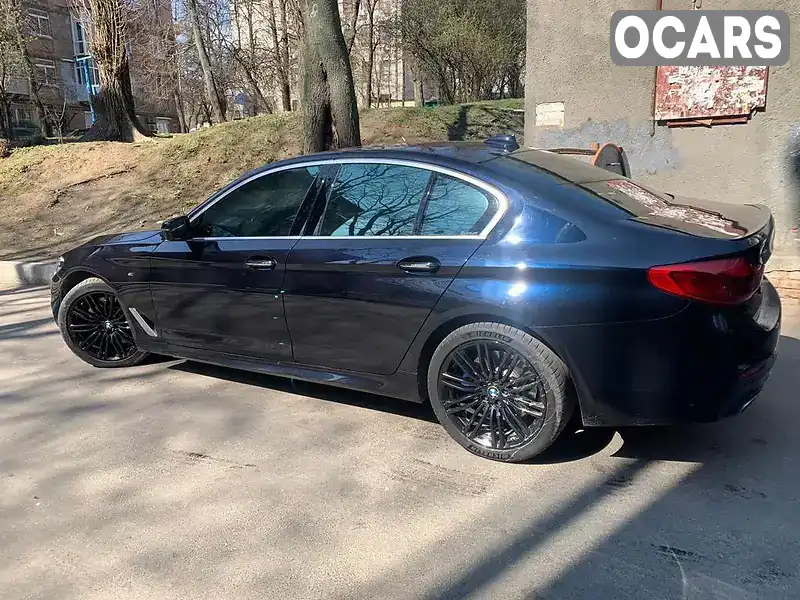 WBAJB5105JB195445 BMW 5 Series 2018 Седан 3 л. Фото 1