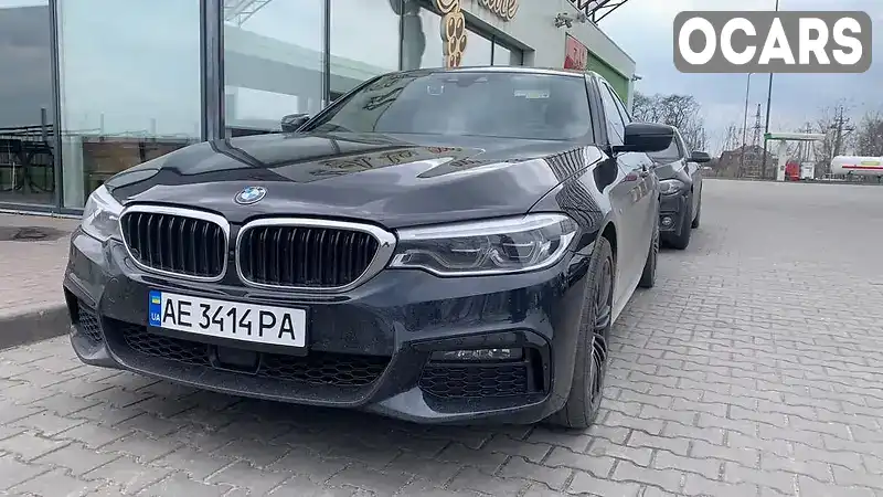 WBAJB5105JB195445 BMW 5 Series 2018 Седан 3 л. Фото 7