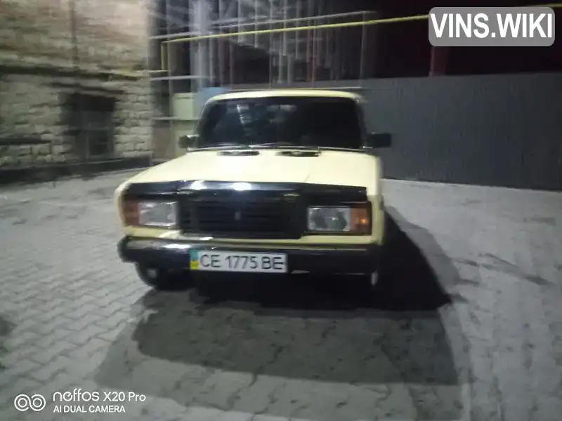 Хетчбек ВАЗ / Lada 2107 1988 1.5 л. Ручна / Механіка обл. Чернівецька, Чернівці - Фото 1/5