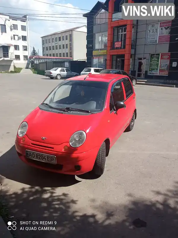 Хетчбек Daewoo Matiz 2006 0.8 л. Ручна / Механіка обл. Закарпатська, Тячів - Фото 1/6