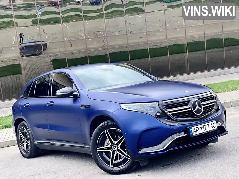 Позашляховик / Кросовер Mercedes-Benz EQC 2021 null_content л. Автомат обл. Запорізька, Запоріжжя - Фото 1/21