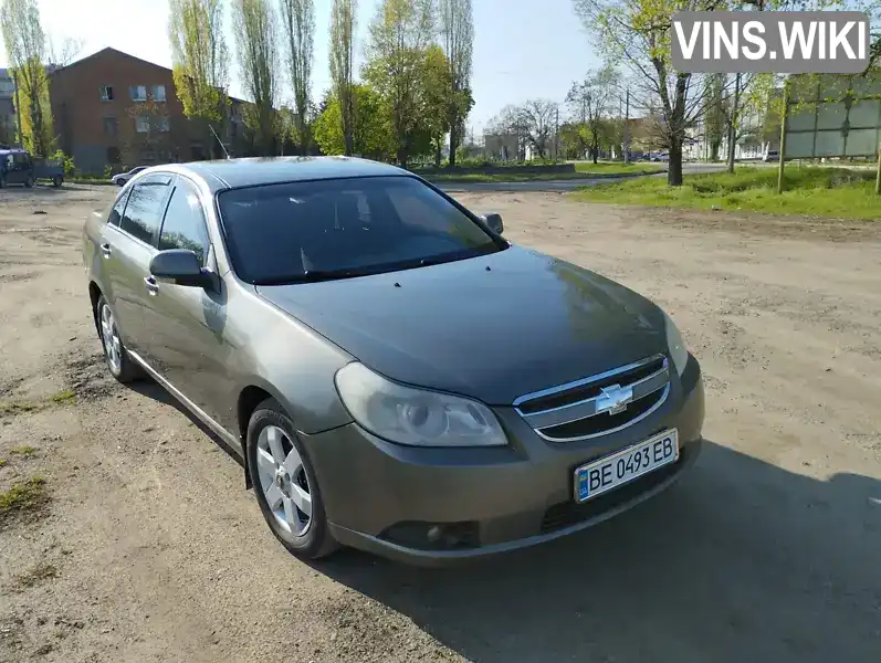 Седан Chevrolet Epica 2008 2 л. Ручная / Механика обл. Николаевская, Вознесенск - Фото 1/9