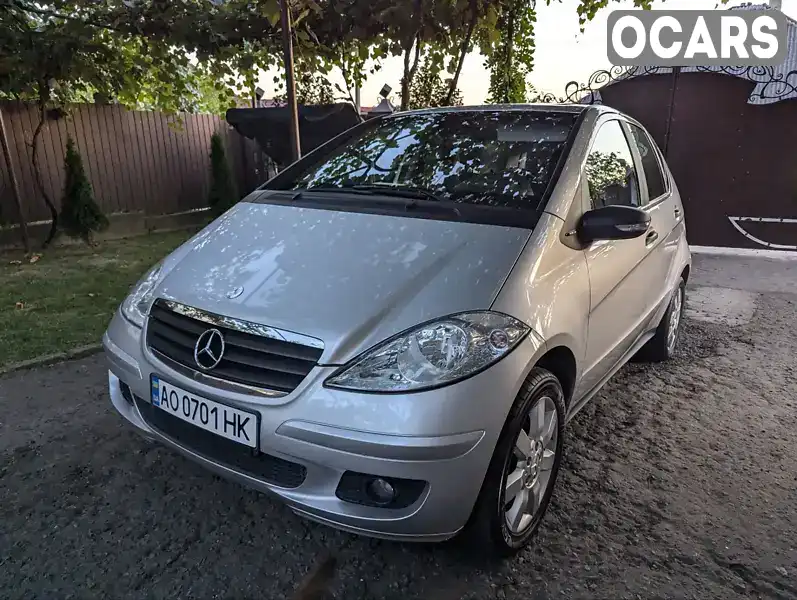 Хетчбек Mercedes-Benz A-Class 2006 1.5 л. Автомат обл. Закарпатська, Мукачево - Фото 1/21