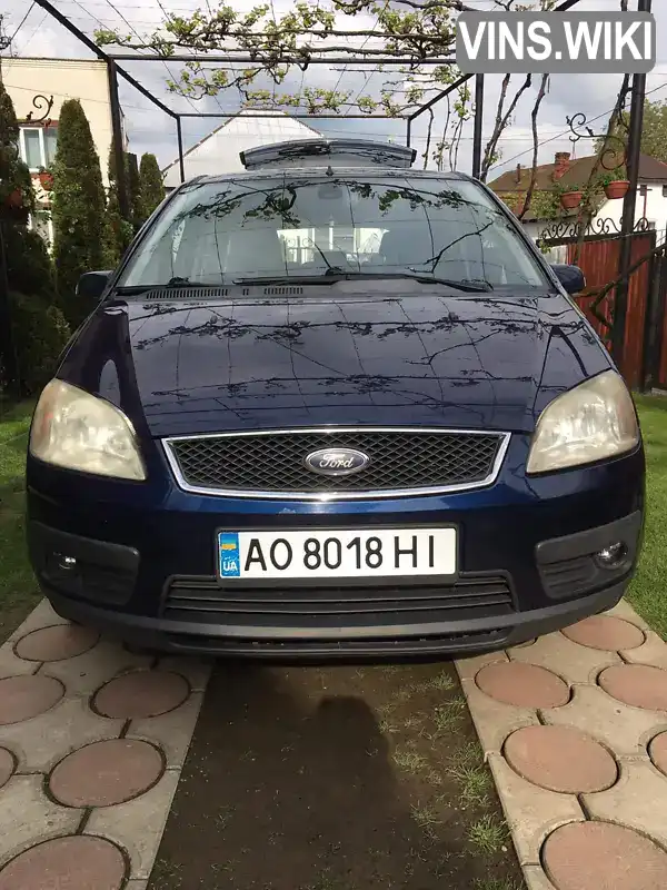 Минивэн Ford C-Max 2006 1.8 л. Ручная / Механика обл. Закарпатская, Иршава - Фото 1/10